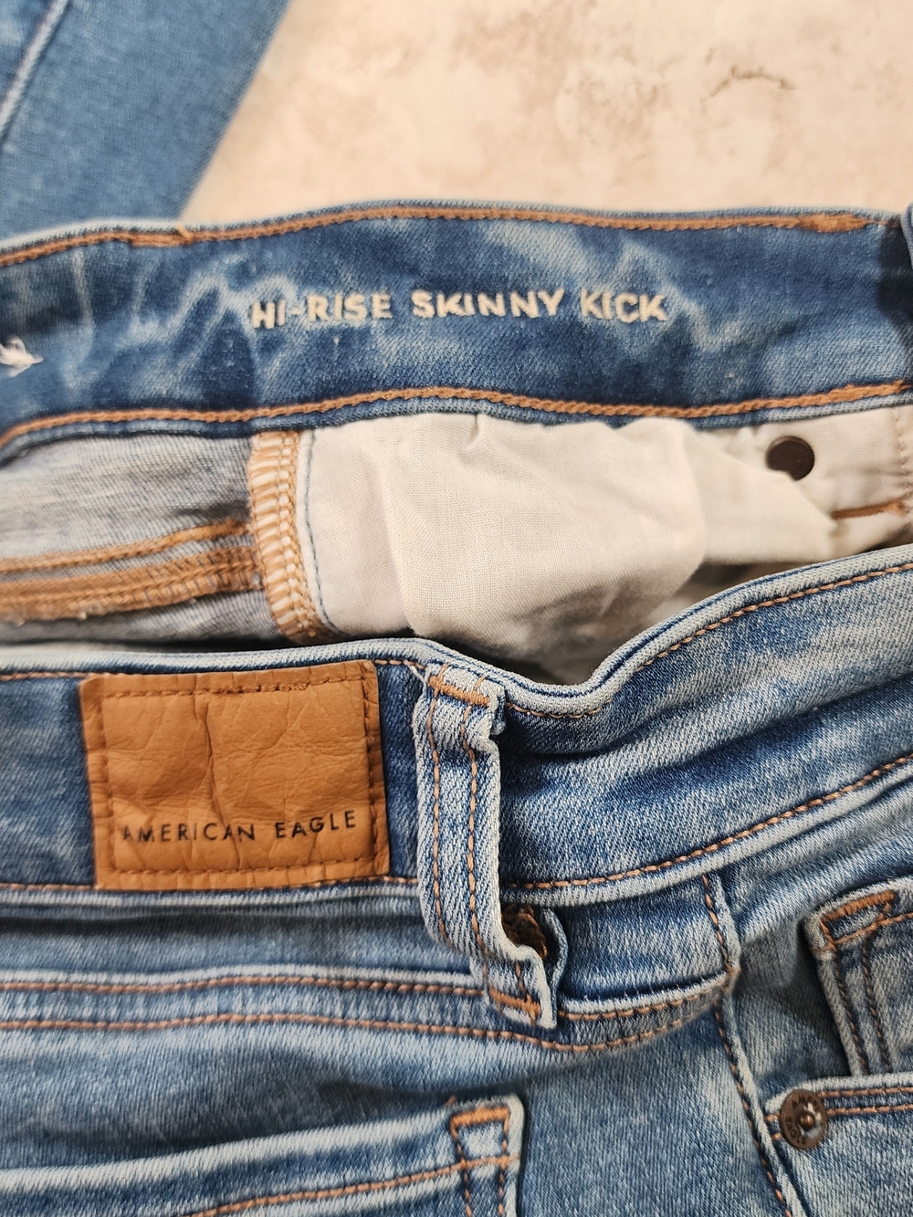 AE High Rise Skinny Kick - Picture 5 of 6